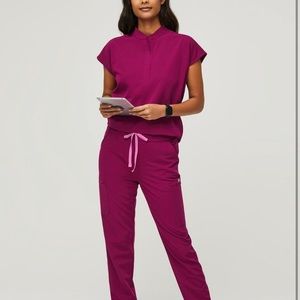 NWT Dark Magenta Figs